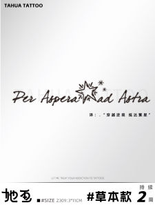 Waterproof Herbal Tattoo Stickers for Women English Sentence Design Arm Clavicle High-End Feelings Body Art Decals