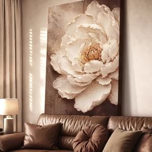RUIBAHAO | Vintage Textured Embossed Wall Art Decoration