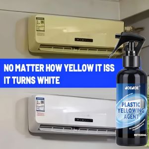 120ML Quick Removal Spray Strong Plastic Cleaner for Air Conditioner Panels Appliances Electronics Home & Commercial Use