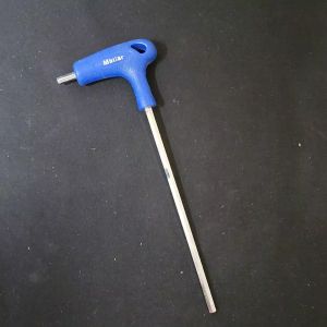 Kunci L Model T 6mm Kilap S2 - Kunci L Lapis Plastik 6 mm Chrome Mollar