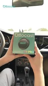 OTTOCAST | Hộp Giải Mã Truyền Hình Android OTTOCAST P3 AI Với Đầu Ra HDMI Hỗ Trợ CarPlay Không Dây Và Android Auto Tương Thích Với Toyota VW Honda Kia Benz Nissan
