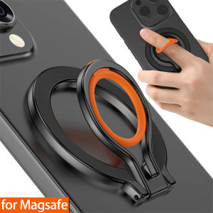 Strong Magnetic Phone Finger Ring Holder Stand 360 Degree Rotatable Magnet Bracket Suitable for Magsafe IPhone 16 15 ProMax