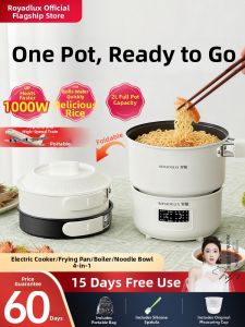 ROYADULEX | Portable Multifunctional Electric Hotpot 2.5L