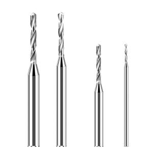 0.3 mm Stainless Steel Applicable Large Handle Tungsten Carbide Micro Drill Bit