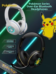 DUYIN | Pokemon Pikachu Edition Wireless Noise Cancelling Bluetooth Headphones