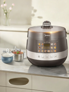 Midea | Nồi Áp Suất Điện Không Chứa Flo Không Phủ Trong Bằng Thép Không Gỉ