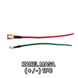Kabel Masa Set  (+/-) - Cable Cabel Tali Kawat Massa Plus Minus Mines Universal Untuk Berbagai Keperluan