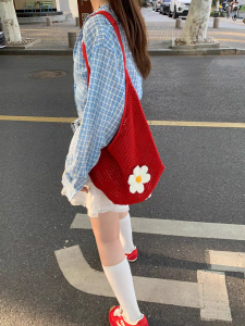 Túi Đeo Vai Hoa Dệt Dung Tích Lớn Mùa Hè 2025 Túi Tote Thời Trang Đi Làm Cho Nữ Túi Du Lịch Mềm Mại Có Khóa Kéo