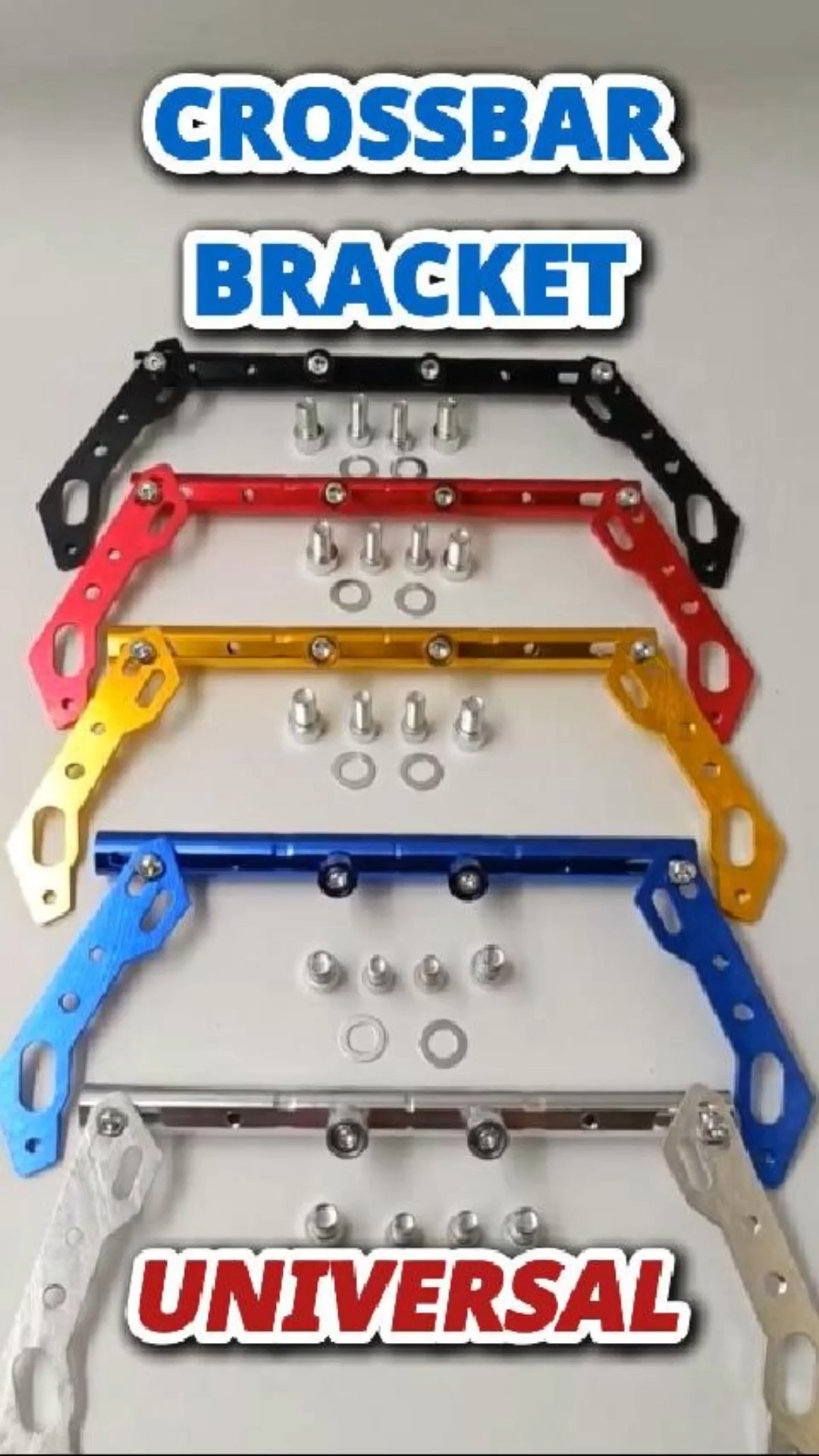 UNIVERSAL CROSSBAR BRACKET HANDLE BAR HOLDER MOTORCYCLE ACCESSORIES AND PARTS