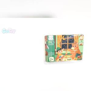 Sách Học Liệu Bóc Dán Montessori Thông Minh Đồ Chơi Giáo Dục Sớm Cho Bé Kích Thích Não Bộ