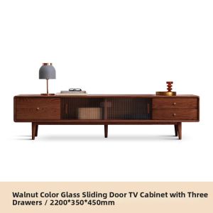 ZHUOHE | Solid Wood Vintage Storage TV Cabinet