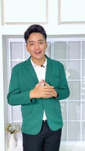 Jas Blazer Slimfit Terbaru 2025 Casual Formal Informal Polos Kancing 1 Bahan Tebal Premium