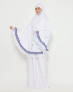 [NEW ARRIVAL] Tatuis Mukena Shafwa 036 Broken White Dewasa Reguler