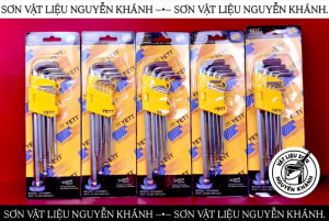 BỘ LỤC GIÁC CHỮ L YETT – BỘ KHÓA LỤC GIÁC SỬA XE LẮP RÁP NỘI THẤT CƠ KHÍ ĐA NĂNG