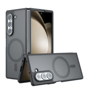 Slim Skin Feel Magnetic Wireless Charging Phone Case for Samsung Galaxy Z Fold 8 Ultra 7 6 5 Frosted PC Shockproof Cover Shell