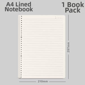 XIEJIAN | Comfortable Detachable Coil A4 Loose-Leaf Notebook for Students
