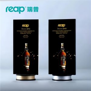 Reap Wine Water Double-Sided Table Card Water Card Menu Stand Menu Clip Menu Holder Menu Board Display Stand Desktop Wine Price Tag Price Tag Menu Product Introduction Display Card Restaurant KTV Bar Table Price Price Licensing Table Sign Stand Holder