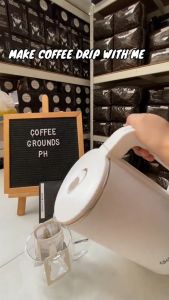 Coffee Grounds PH - Macadamia Drip Bag 50pcs | Coffee Drip 13g Instant Brew Pour Over Brewing Method