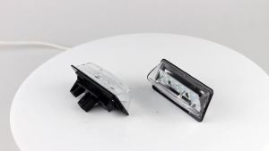 APMATAUTO | LED License Number Plate Light Lamp For Nissan Altima 2013-18 Maxima Murano Pathfinder Rogue Quest Sentra Versa Note JX35 QX60