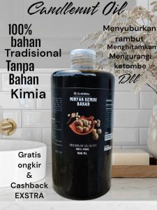 ELHERBAL MINYAK KEMIRI BAKAR ORIGINAL 500ML