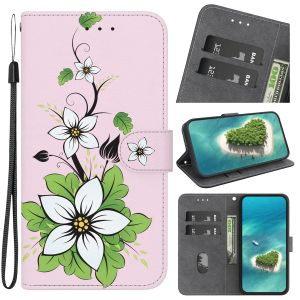 Stand Flip Wallet Case  For Huawei P10 P20 P30 P40 P50 PRO Mate 10 Lite MATE 20 Pro Magnetic Flip Painted Pattern Wallet Case