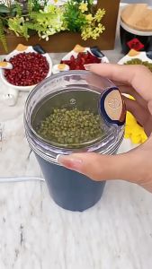 MEEVIDA Grinder Blender 8 blade 300W  Powder Machine Portable Multifunctional Electric Strong Power Grain Crushing Mill Machine Dry Foods Grinder 研磨机