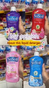 SOSOFT SO SOFT Liquid Detergent 700ml Botol - Sabun Deterjen Cair