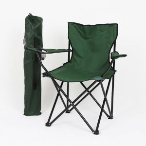 Kursi Lipat Outdoor Portable Untuk Mancing / Camping Serbaguna Bahan Oxford Cloth & Stainless Steel