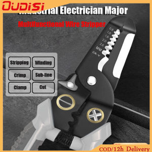OUDISI Multi-functional Plier 15 in 1 Electrician Wire Stripper Stripping Crimping Clamping Cutting Hand Tool