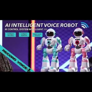 Smart Voice Robot • Gesture Control & Coding • Dancing Music Toy for Kids Parent-Child Bonding & Coordination Training