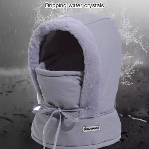 Womens winter warm cap with padded headgear and windproof mask