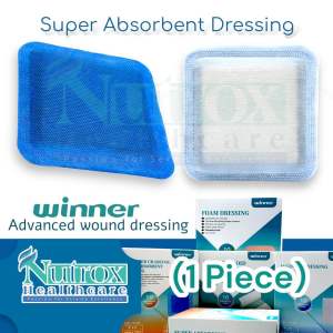 Winner’s Advanced Wound Dressing Solutions 10cm x 10cm (1 pc) Alginate / Hydrocolloid / Foam / Super Absorbent Dressing
