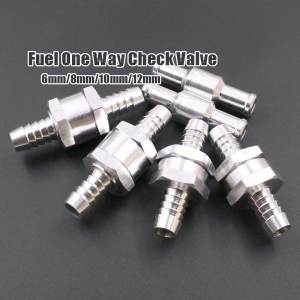 Universal Fuel One Way Check Valve For Car Ship Carburettor Fuel Systems - 6/8/10/12mm