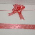 Pita Hantaran Tarik Serut ukuran 2,5 x 45 cm isi 10 pcs Bunga Buket. 