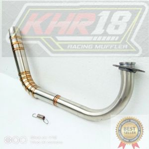 Pipa Leher knalpot Racing Beat Kolong UK 38 inlet/DM
