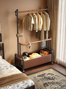 BOENIN | Retro Style Standing Clothes Rack