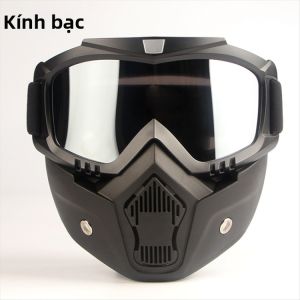 MINGRENBANG | Kính Chống Bụi Gió và Màng Chắn Mặt Bảo Vệ Toàn Diện