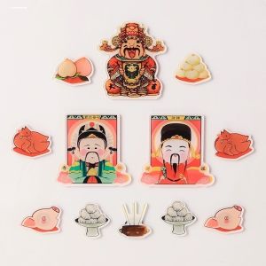 MINGRENBANG | Luck and Prosperity Fridge Magnet
