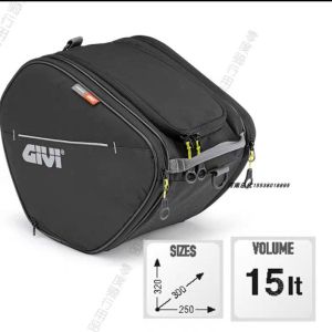GIVI Windshield Domestic 23 Models of Fosha Nss350 Motorcycle Transparent Windshield Rear Tail Rack Backrest Pedal Bag