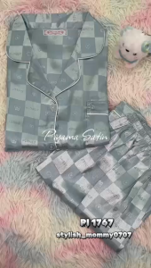 PIYAMA PP SATIN WANITA PI1767