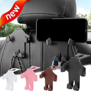 2 cái móc lưu trữ Móc khóa móc đa năng điện thoại di động Túi khung cốc cho xe ô tô móc đặt sáng tạo nội thất