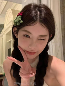 เครื่องประดับผมสไตล์น่ารักสำหรับเด็กผู้หญิง คลิปผมสไตล์คริสต์มาส คลิปผมด้านข้าง คลิปผมด้านหน้า ของตกแต่งผมสำหรับเด็กผู้หญิง