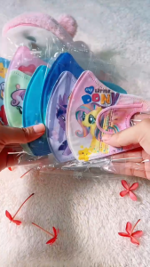 Khẩu trang Kapybala cho bé 3 đến 9 tuổi Mặt nạ chống nắng cho bé gái bé trai Capybara hoạt hình (Túi 10 cái) (14-27kg)