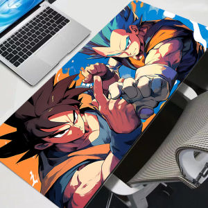 Bandai | Colorful Gaming Keyboard Rug Laptop Japan Cool Anime DBZ Mouse pad XL Black Dragon Ball Z Desk Mat PC Gamer Carpet Home Mousepad