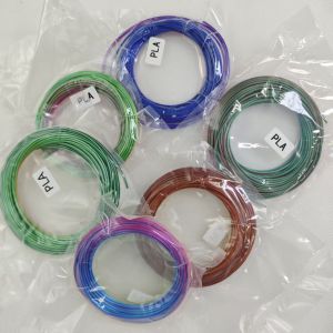 Sợi Nhựa PLA Ba Màu 1.75mm Dành Cho Máy In 3D Và Bút 3D Sợi Nhựa PLA Thân Thiện Với Môi Trường Thích Hợp Cho Nhiều Thiết Bị In 3D Khác Nhau