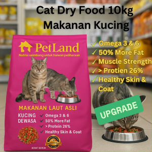 Petland Premier cat food/makanan kucing Laut Asli)Repack