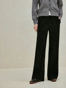 INMAN | Versatile Huarache Check Wide-leg Trousers Drawstring Waist Straight Cut Slim