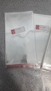 PLASTIK OPP 15X25 (SEAL/LEM) 32 MIC/ PLASTIK ROTI/ UNDANGAN/ AKSESORIS