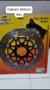 piringan lebar 260mm MIO SOUL-MIO SMILE-XEON-XRIDE 115 OLD MODEL PSM DAYTONA PRO1 KTC RCB DISC BRAKE 260MM MIO SPORTY MIO SMILE MIO SOUL XEONRC XEON GT 125 BAUT 4