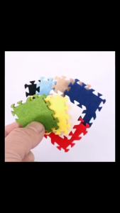 Diaper&Cored | 【M】6Pcs 1:12 Dollhouse Miniature Rug Carpet Multicolor Mat Carpet House Living Room Furniture Living Scene Decor Toy